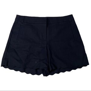 Anne Klein Women's Blue Size 8 Scalloped Shorts New with Tags 635